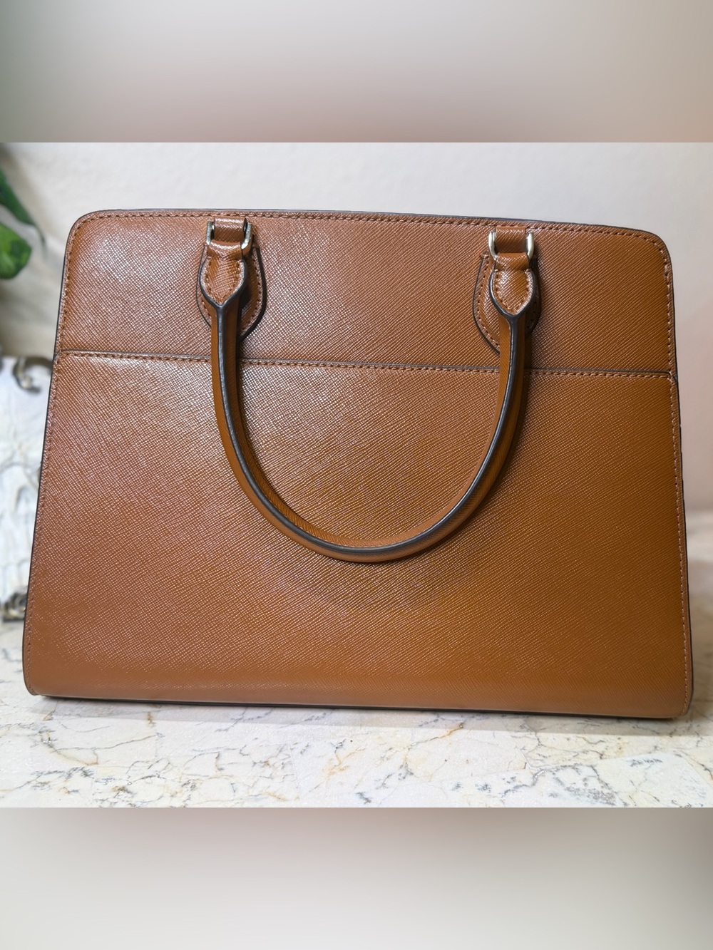 kate spade Brown leather satchel with matching wallet - Picture 5 of 14